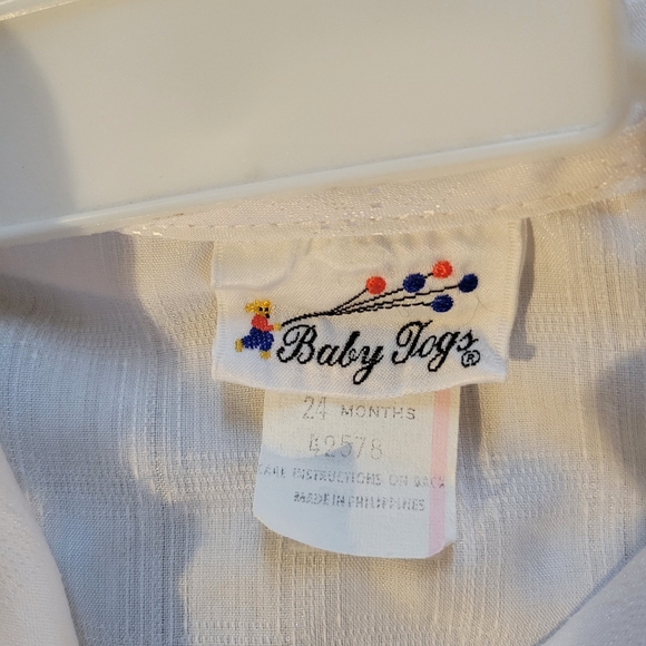 Vintage Green Velvet Baby Romper with White Shirt 24 Month- 1T - Picture 10 of 12